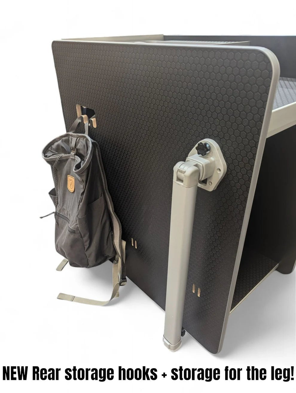 Vangear CRX - Pod 2.3 (OLD SHAPE) Campervan Pod (Fridge NOT included) Carbon Grey (fully assembled) (Copy) - Vangear - EU