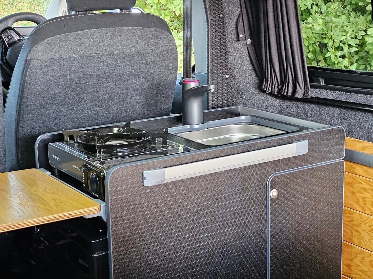 Vangear CRX-Pod 3.0 Campervan Pod (Fridge NOT included) Black (fully assembled) - Vangear-EU