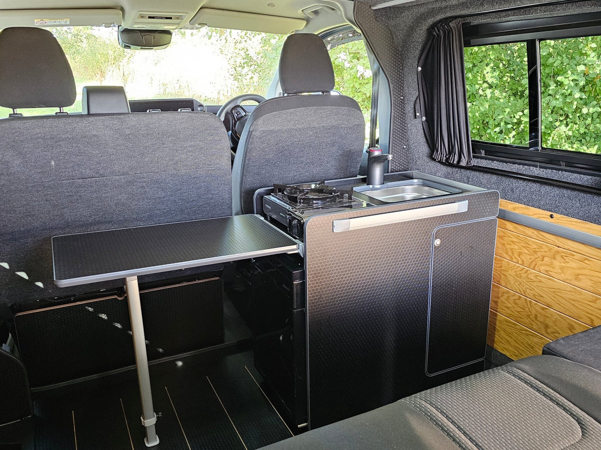 Vangear CRX-Pod 3.0 Campervan Pod (Fridge NOT included) Black (fully assembled) - Vangear-EU