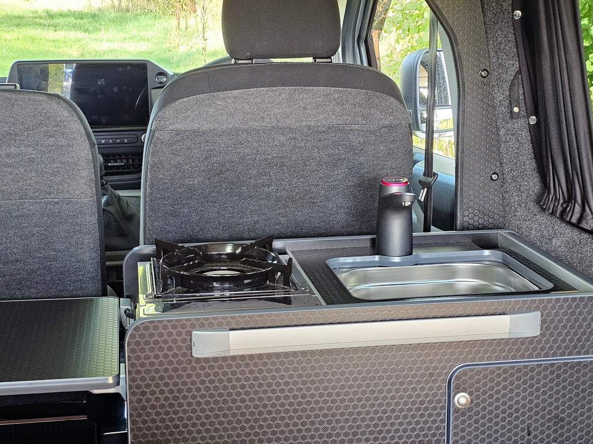 Vangear CRX-Pod 3.0 Campervan Pod (Fridge NOT included) Black (fully assembled) - Vangear-EU