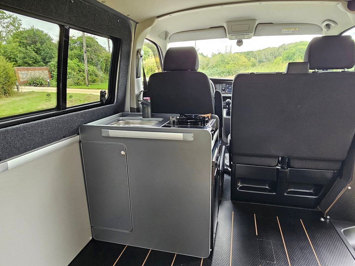 Vangear CRX-Pod 3.0 Campervan Pod (Fridge NOT included) Carbon Grey (fully assembled) - Vangear-EU