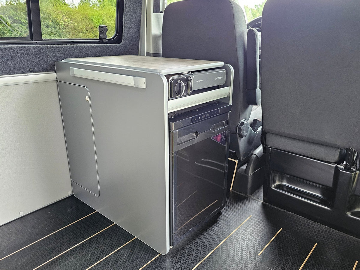 Vangear CRX-Pod 3.0 Campervan Pod (Fridge NOT included) Carbon Grey (fully assembled) - Vangear-EU