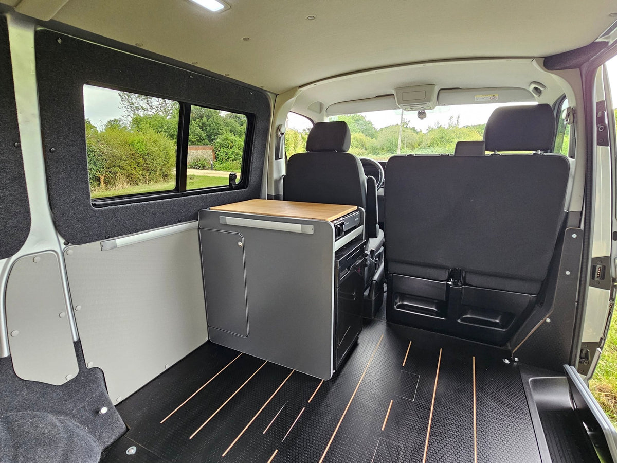 Vangear CRX-Pod 3.0 Campervan Pod (Fridge NOT included) Carbon Grey (fully assembled) - Vangear-EU