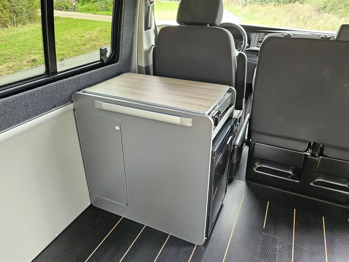 Vangear CRX-Pod 3.0 Campervan Pod (Fridge NOT included) Carbon Grey (fully assembled) - Vangear-EU
