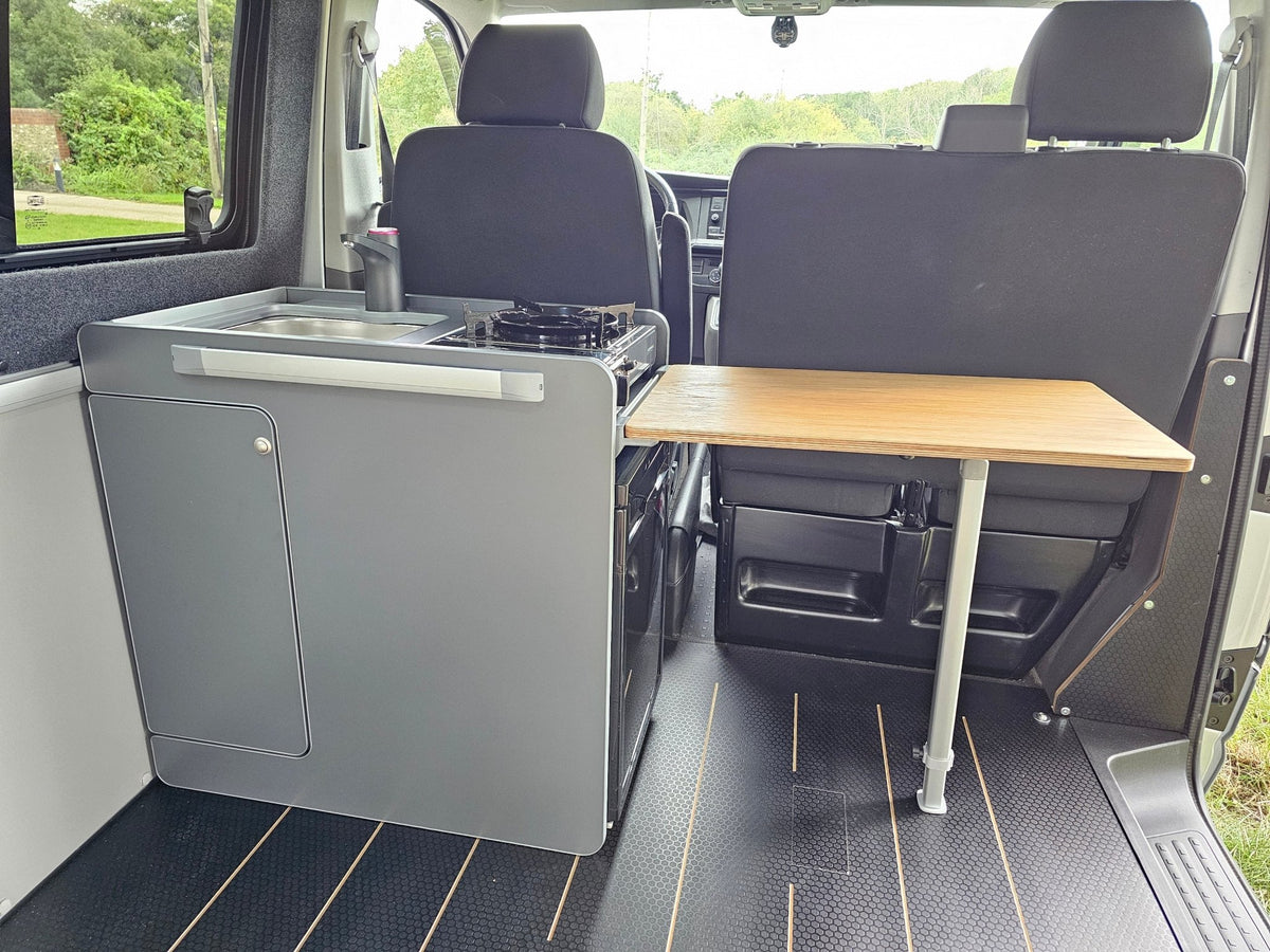 Vangear CRX-Pod 3.0 Campervan Pod (Fridge NOT included) Carbon Grey (fully assembled) - Vangear-EU