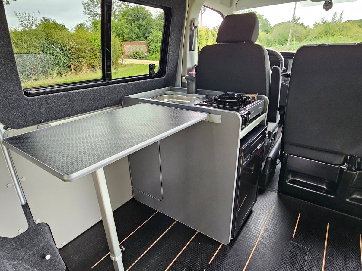Vangear CRX-Pod 3.0 Campervan Pod (Fridge NOT included) Carbon Grey (fully assembled) - Vangear-EU