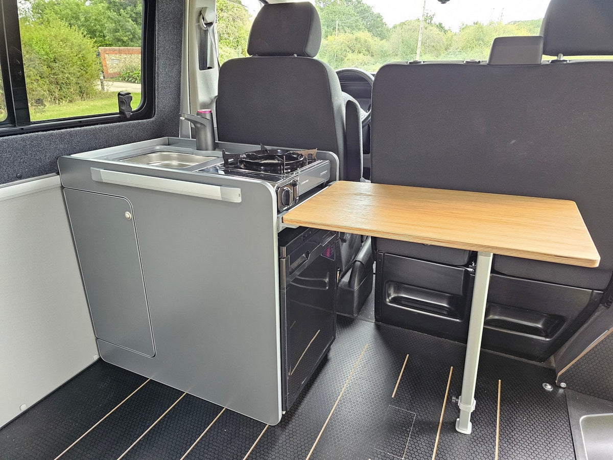 Vangear CRX-Pod 3.0 Campervan Pod (Fridge NOT included) Carbon Grey (fully assembled) - Vangear-EU