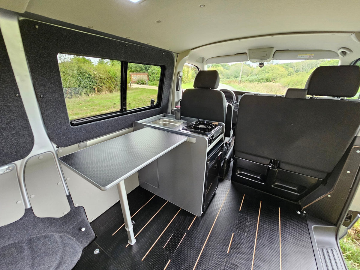 Vangear CRX-Pod 3.0 Campervan Pod (Fridge NOT included) Carbon Grey (fully assembled) - Vangear-EU