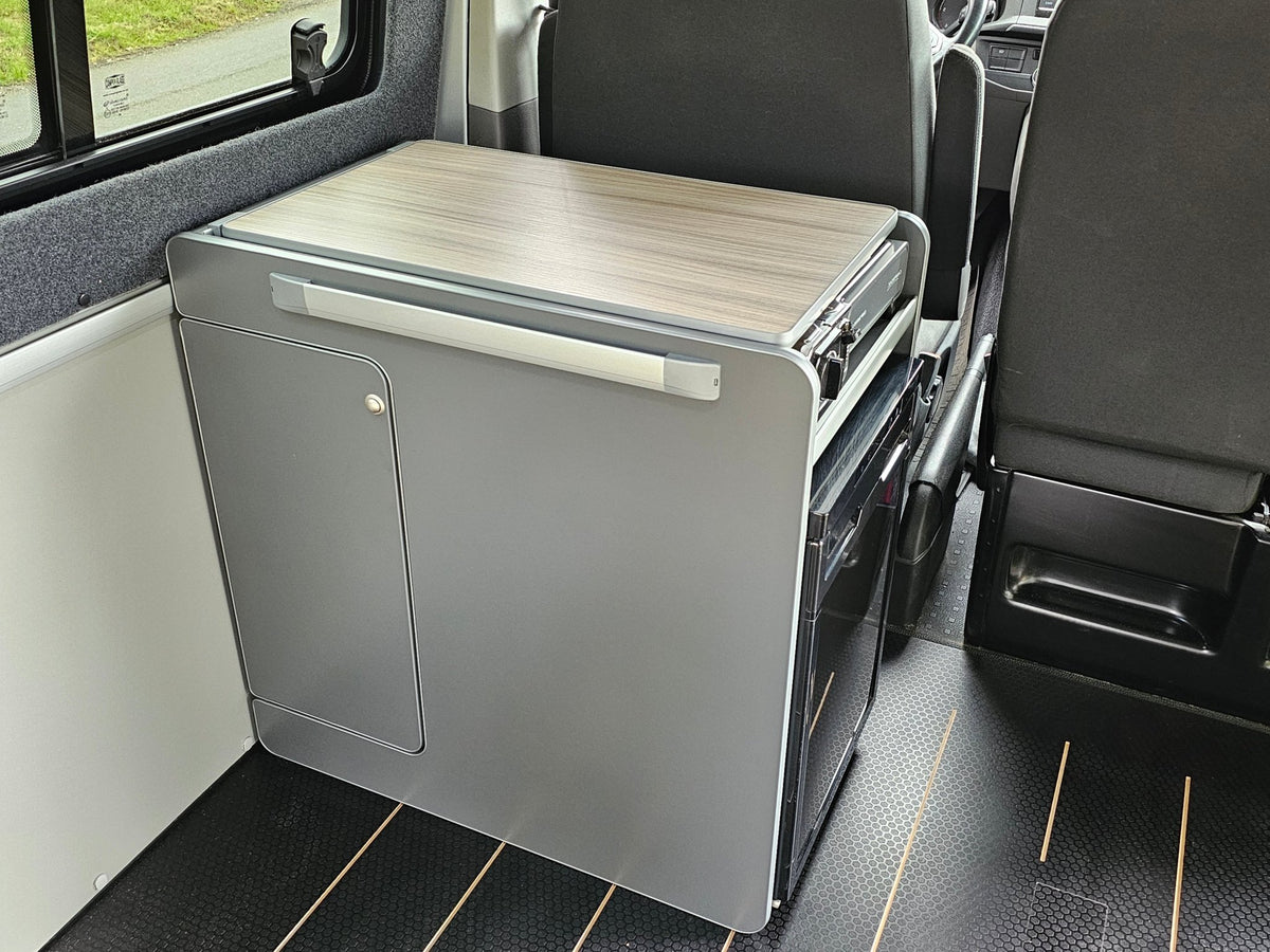 Vangear CRX-Pod 3.0 Campervan Pod (Fridge NOT included) Carbon Grey (fully assembled) - Vangear-EU