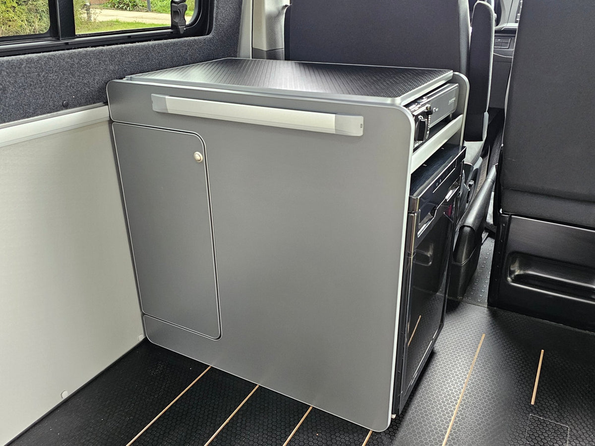 Vangear CRX-Pod 3.0 Campervan Pod (Fridge NOT included) Carbon Grey (fully assembled) - Vangear-EU