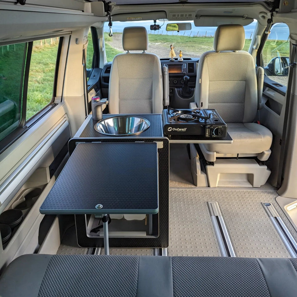 Vangear Mini-Pod 3.0 Campervan Kitchen Pod-Black (Fully assembled) - Vangear-EU