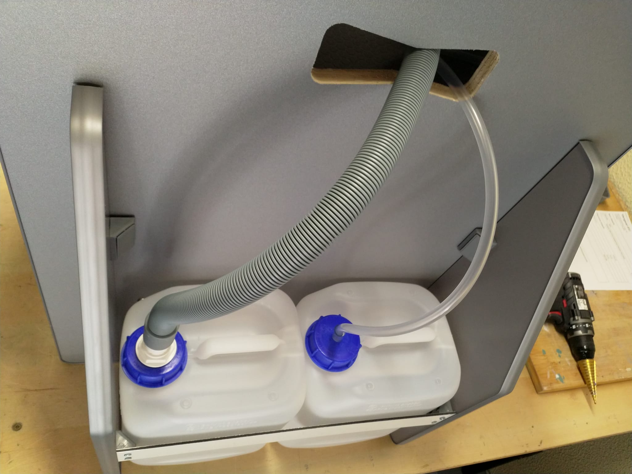 Rear external bottle holder for Mini-Pod or Nano-Pod - Vangear-EU
