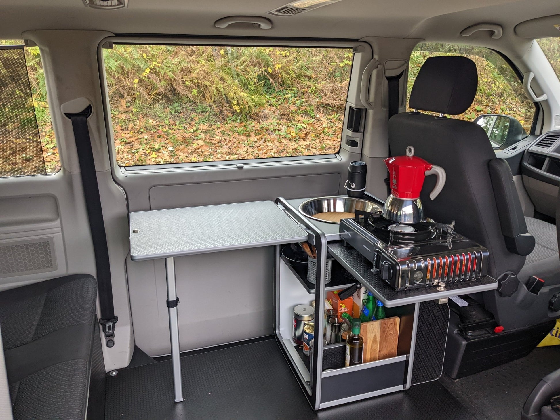 Vangear Mini-Pod Campervan Kitchen Pod-Black - Vangear-EU